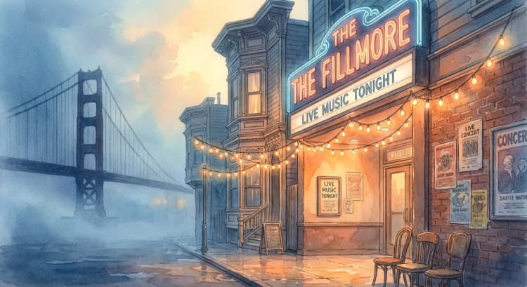 Local live music events in SF