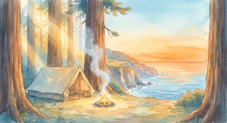 Big Sur weekend campsites